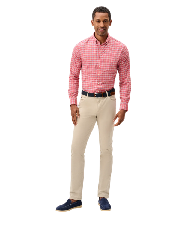 Johnnie-O Johnnie-O Hampton Garment-Dyed Corduroy Pants - Stone