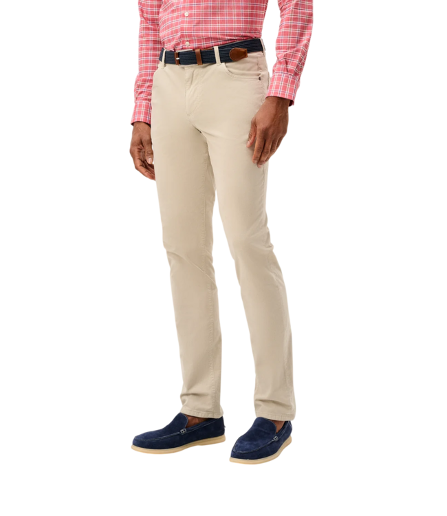 Johnnie-O Johnnie-O Hampton Garment-Dyed Corduroy Pants - Stone