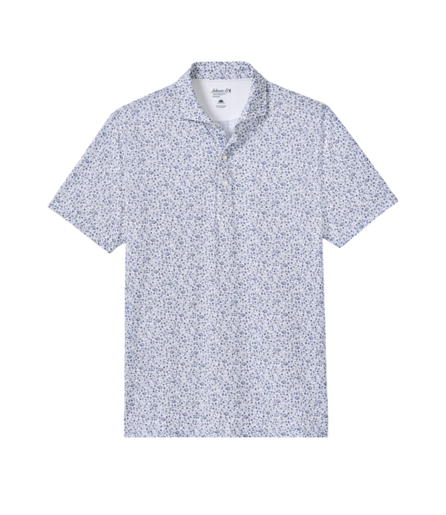 Johnnie-O Johnnie-O Gridiron Performance Jersey Polo - Midnight Navy