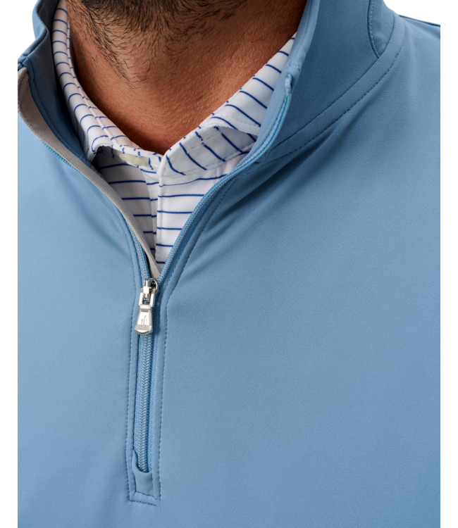 Johnnie-O Johnnie-O Motion Performance 1/4 Zip Pullover - Carbon Fiber