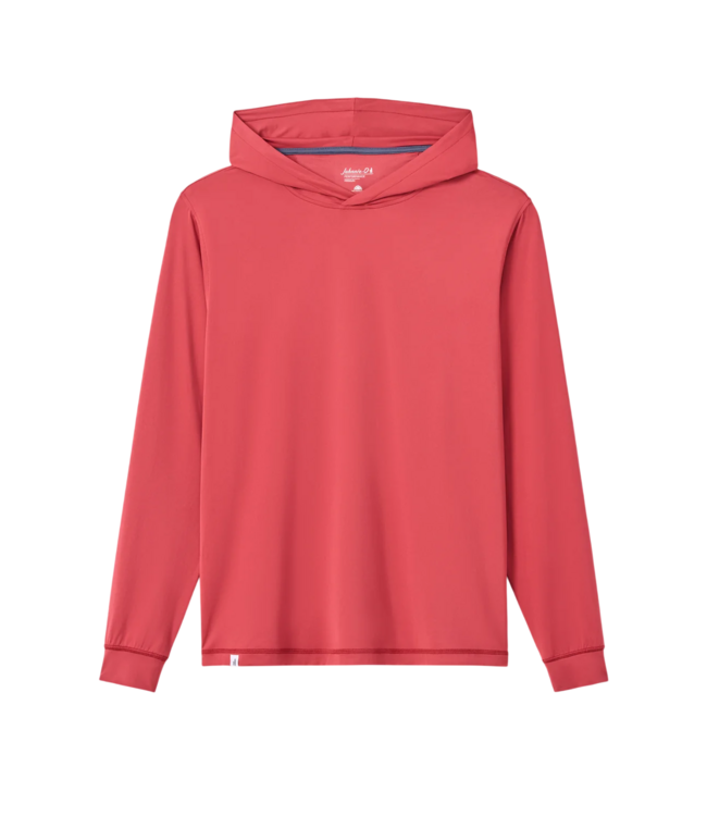 Johnnie-O Johnnie-O Talon Featherweight Performance Hoodie - Racing Red