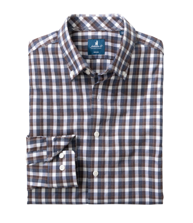 Johnnie-O Johnnie-O Oak Bluffs Plaid Shirt - Lake