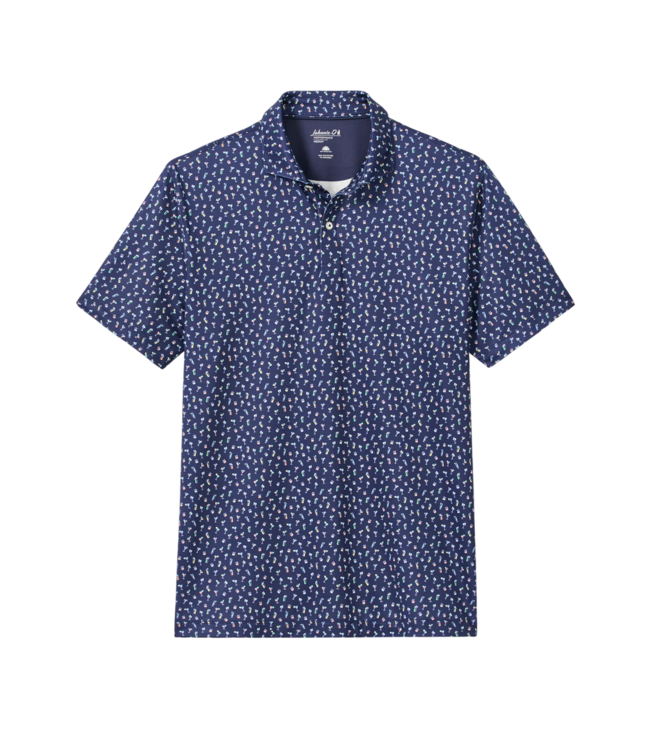 Johnnie-O Johnnie-O Pop Tails Performance Jersey Polo - Navy