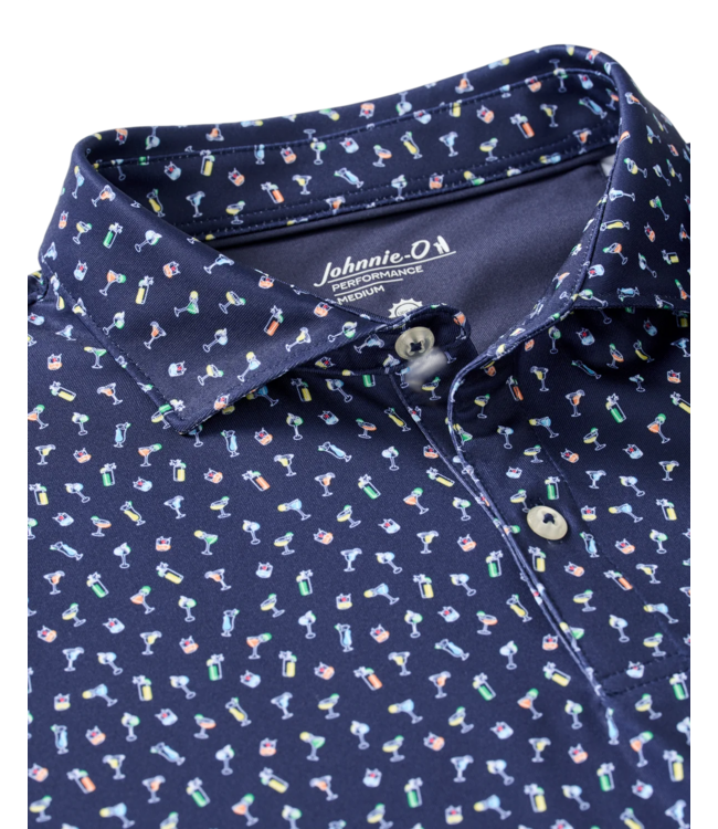 Johnnie-O Johnnie-O Pop Tails Performance Jersey Polo - Navy