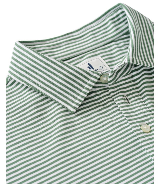 Johnnie-O Johnnie-O Jacks Stripe Original 4-Button Polo - Buoy