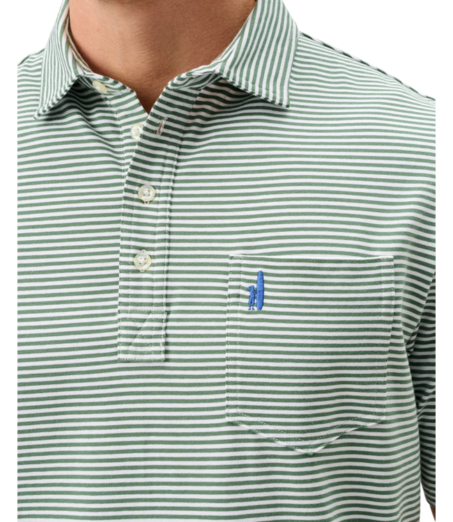 Johnnie-O Johnnie-O Jacks Stripe Original 4-Button Polo - Buoy