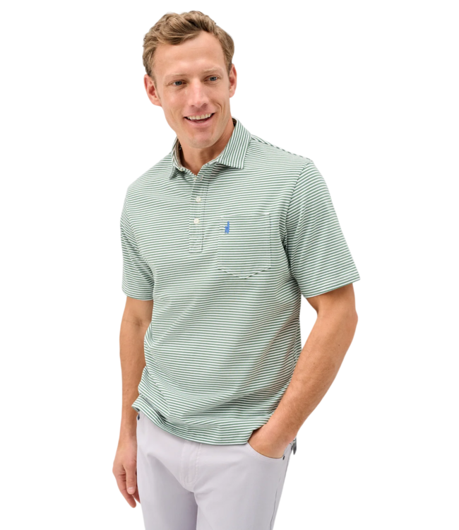 Johnnie-O Johnnie-O Jacks Stripe Original 4-Button Polo - Buoy