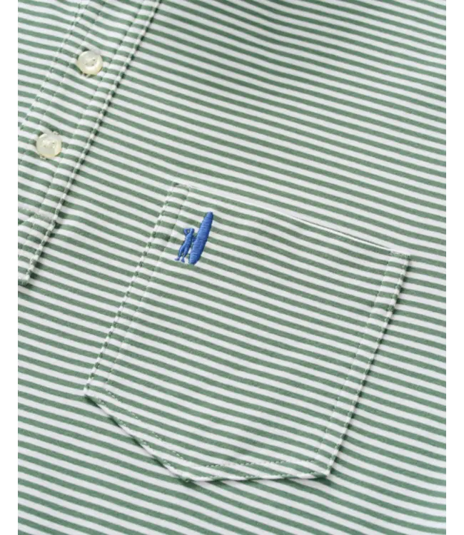 Johnnie-O Johnnie-O Jacks Stripe Original 4-Button Polo - Buoy