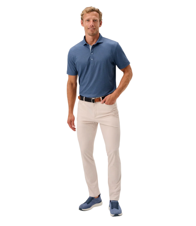 Johnnie-O Johnnie-O Cross Country Flex Performance Pant - Stone