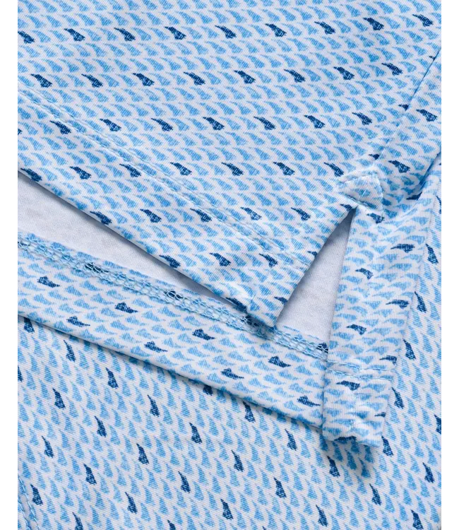 Johnnie-O Johnnie-O NC Time Performance Jersey Polo - Maliblu