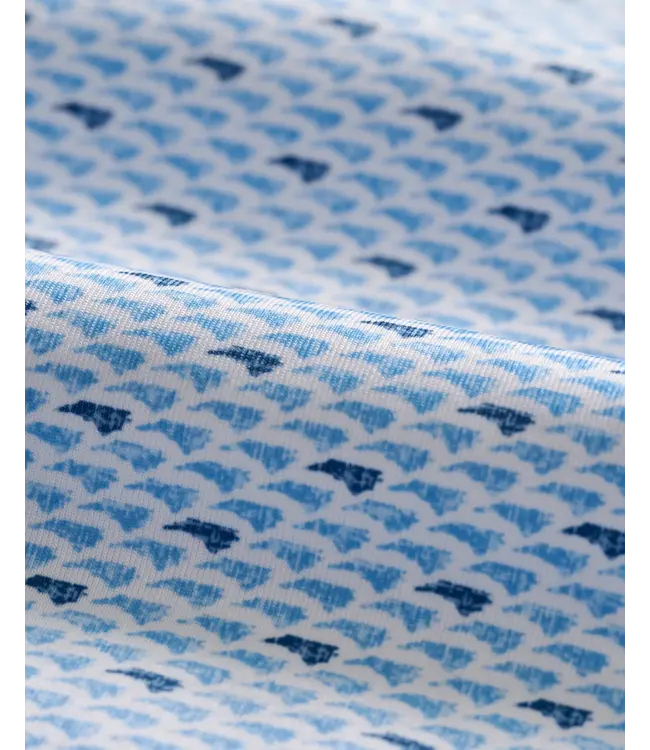 Johnnie-O Johnnie-O NC Time Performance Jersey Polo - Maliblu