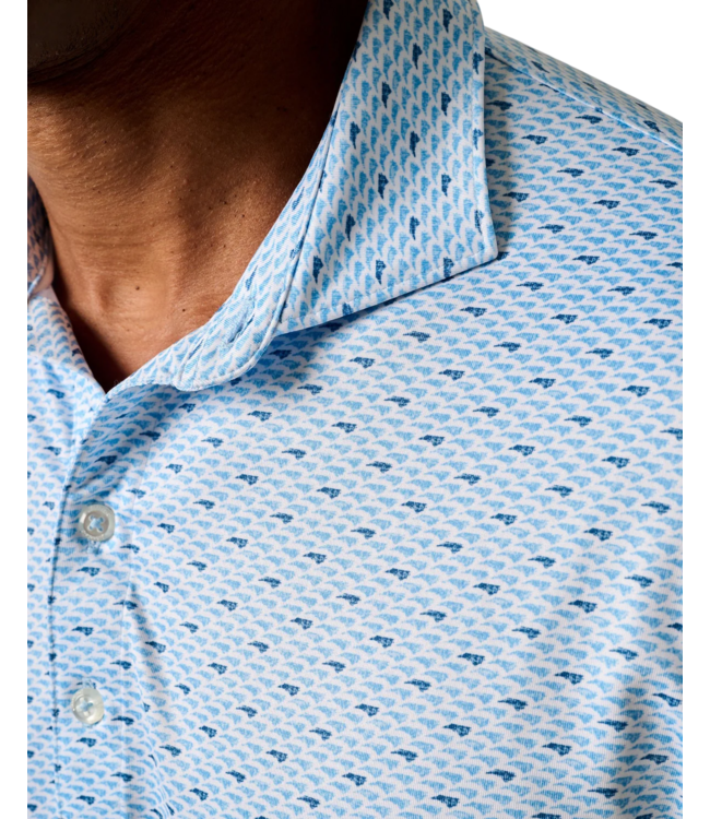 Johnnie-O Johnnie-O NC Time Performance Jersey Polo - Maliblu
