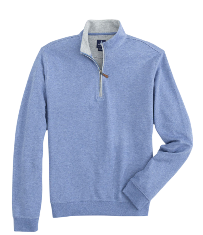 Johnnie-O Johnnie-O Sully 1/4 Zip Pullover - Laguna Blue