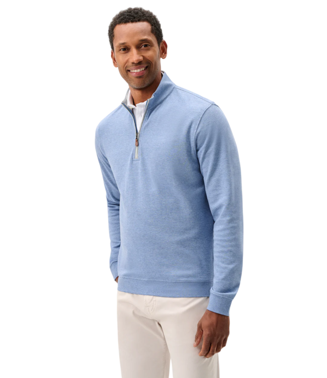 Johnnie-O Johnnie-O Sully 1/4 Zip Pullover - Laguna Blue