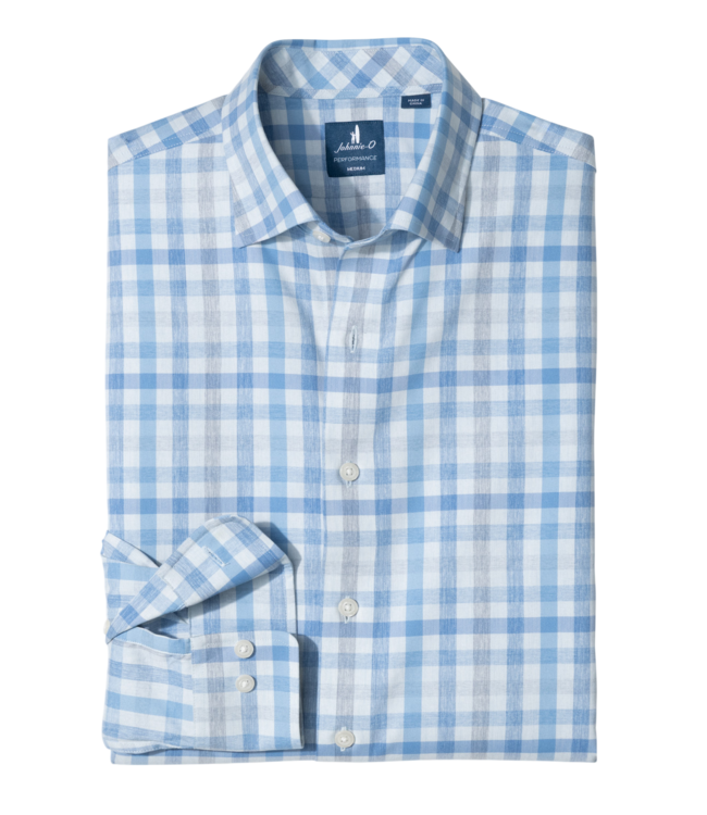 Johnnie-O Johnnie-O Cay Exploded Gingham Shirt - Maliblu