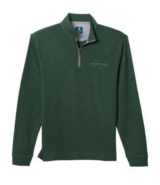 Johnnie-O Flame Stitch Zip Pullover