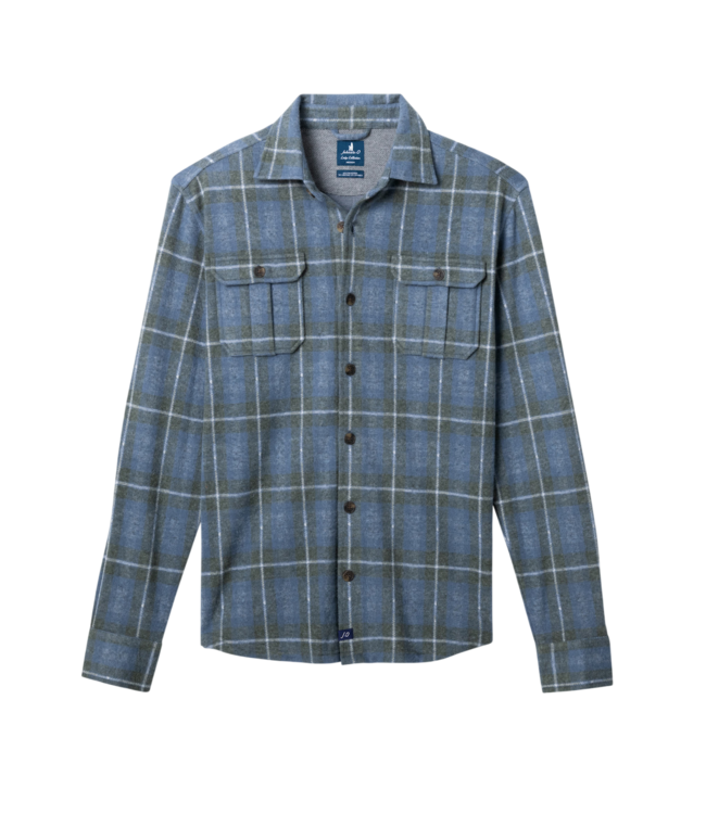Johnnie-O Johnnie-O Labrador Tartan Shirt - Laguna Blue