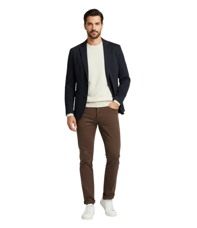Brax Brax Cadiz Marathon 5-Pocket Jeans - Chocolate Brown