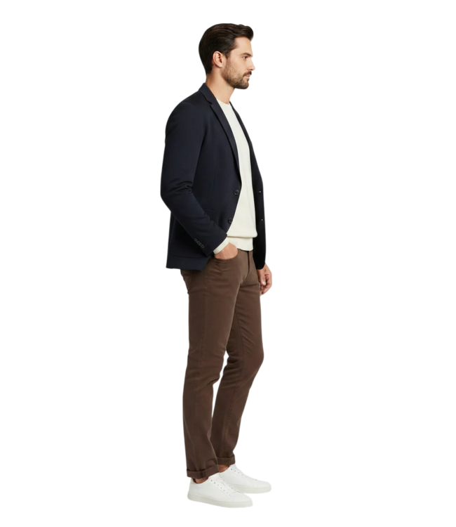 Brax Brax Cadiz Marathon 5-Pocket Jeans - Chocolate Brown
