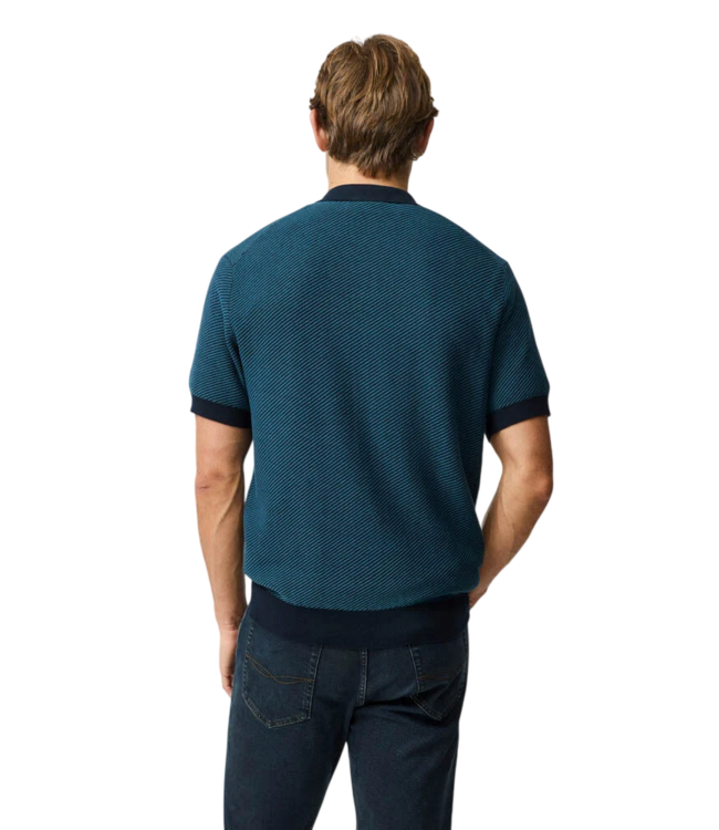 Rodd & Gunn Rodd & Gunn Benford Bay Knit Polo Shirt - Ink