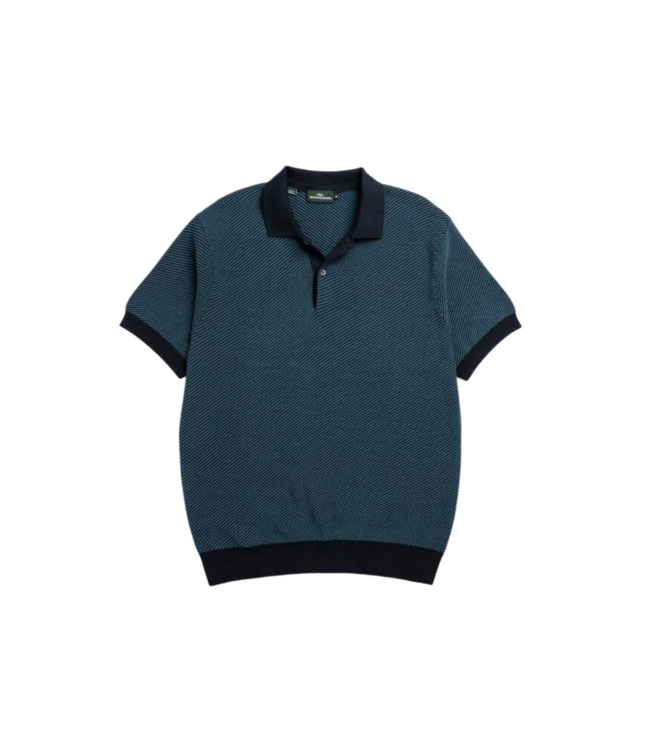 Rodd & Gunn Rodd & Gunn Benford Bay Knit Polo Shirt - Ink
