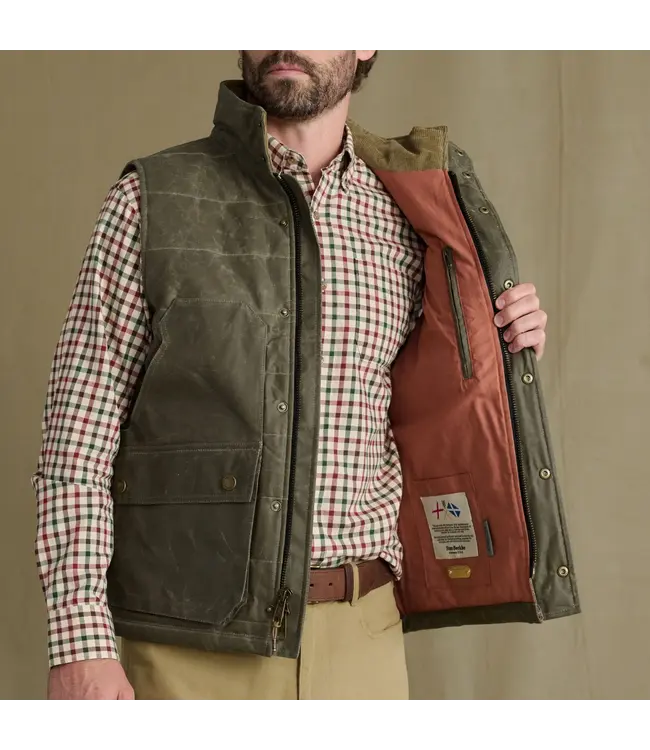 Tom Beckbe Tom Beckbe DU Fowler Vest - Wetlands Green