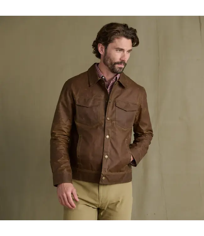 Tom Beckbe Tom Beckbe Chatom Waxed Canvas Jacket - Field Tan
