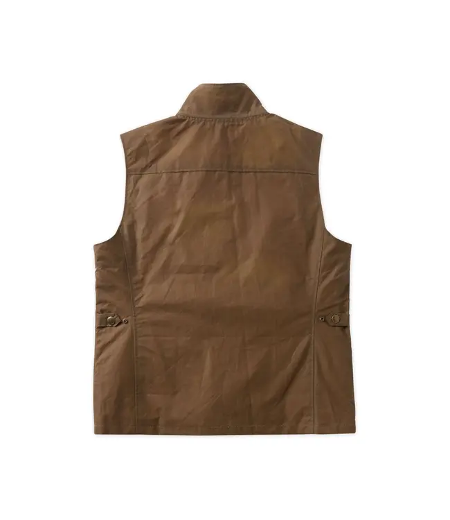Tom Beckbe Tom Beckbe Waxed Canvas Kinsman Vest - Tobacco