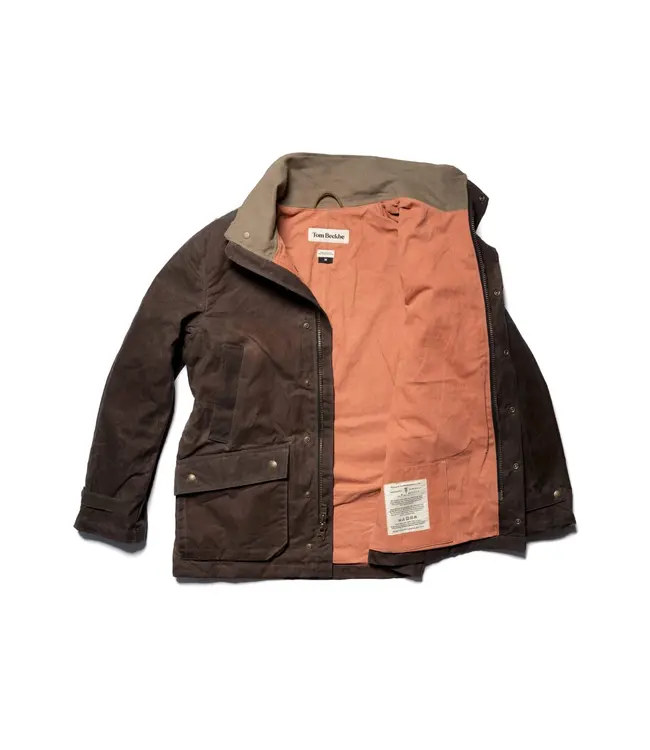 Tom Beckbe Tom Beckbe Tensaw Waxed Canvas Jacket - Rye Brown
