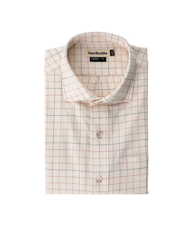 Tom Beckbe Tom Beckbe Prescott Estate Twill Shirt - Parchment