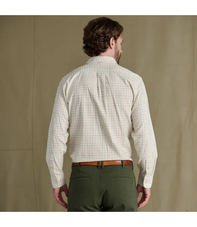 Tom Beckbe Tom Beckbe Prescott Estate Twill Shirt - Parchment