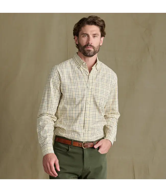 Tom Beckbe Tom Beckbe Ensley Pinpoint Oxford Shirt - Harvest