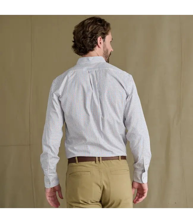 Tom Beckbe Ensley Pinpoint Oxford Shirt - Cornflower