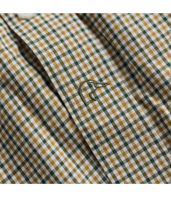 Tom Beckbe Tom Beckbe Knapp Cotton Twill Shirt - Amber Moss