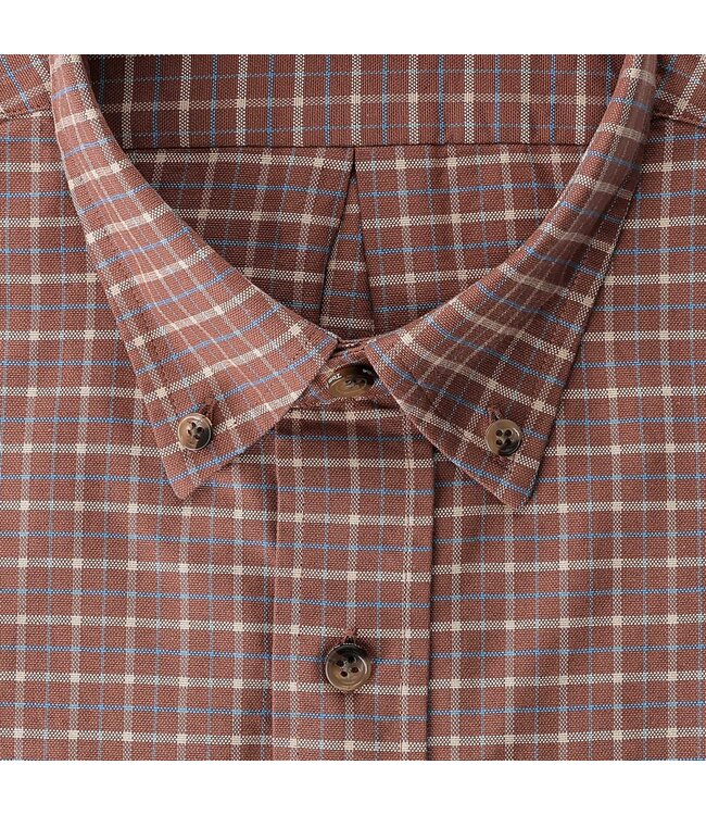 Tom Beckbe Tom Beckbe Culver Cotton Oxford Shirt - Adobe