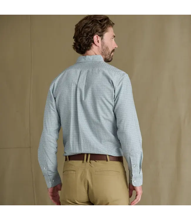 Tom Beckbe Tom Beckbe Culver Cotton Oxford Shirt - Summit Blue