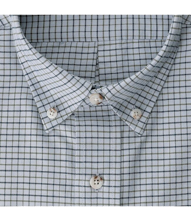 Tom Beckbe Tom Beckbe Culver Cotton Oxford Shirt - Summit Blue