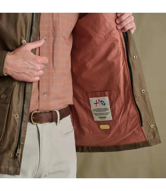 Tom Beckbe Tom Beckbe Baldwin Jacket - Tobacco
