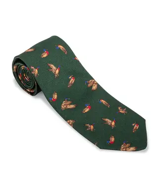R. Hanauer Green Bridgewater Ducks Tie