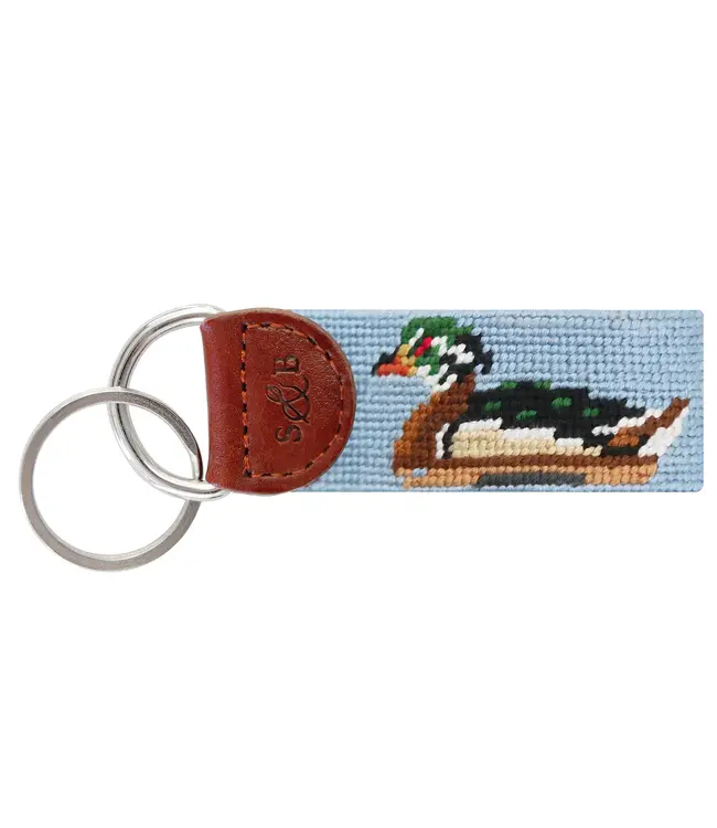 Smathers and Branson Smathers & Branson Duck Decoys Key Fob - Antique Blue