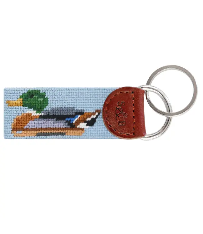 Smathers and Branson Smathers & Branson Duck Decoys Key Fob - Antique Blue