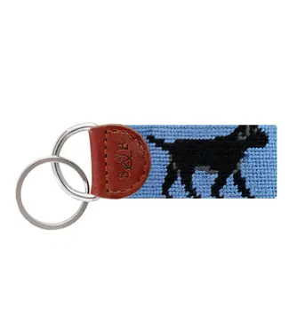 Smathers and Branson Black Lab Walking Key Fob