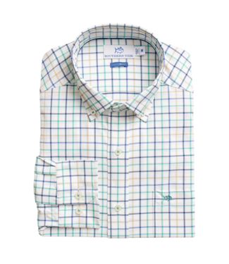 Southern Tide Tradewind Tattersall Coastal Breeze Sport Shirt