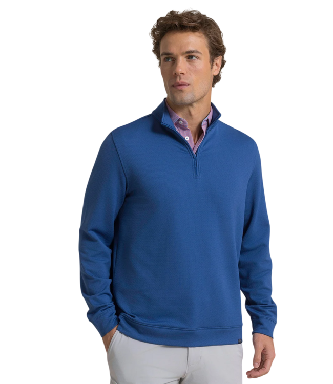 Schooner Quarter-Zip - Nautical Blue