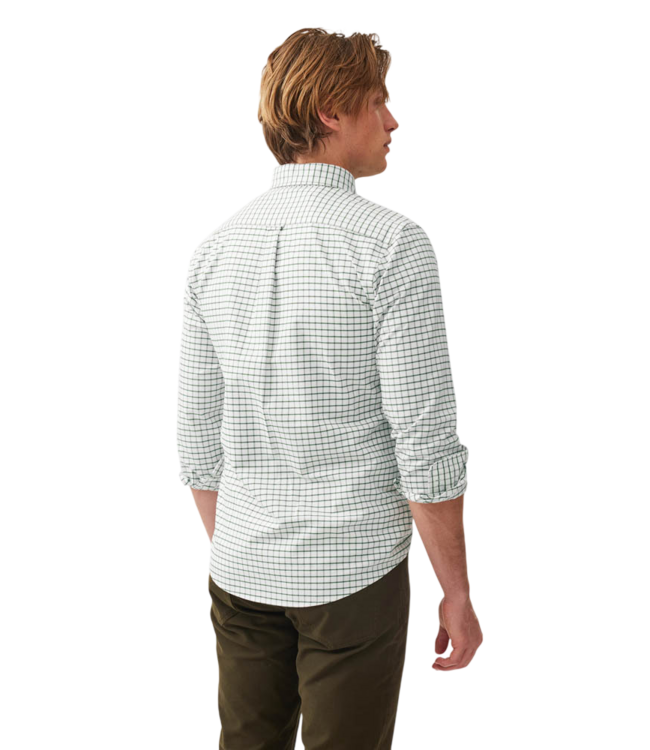 Oxford Valley Check Shirt - Olive