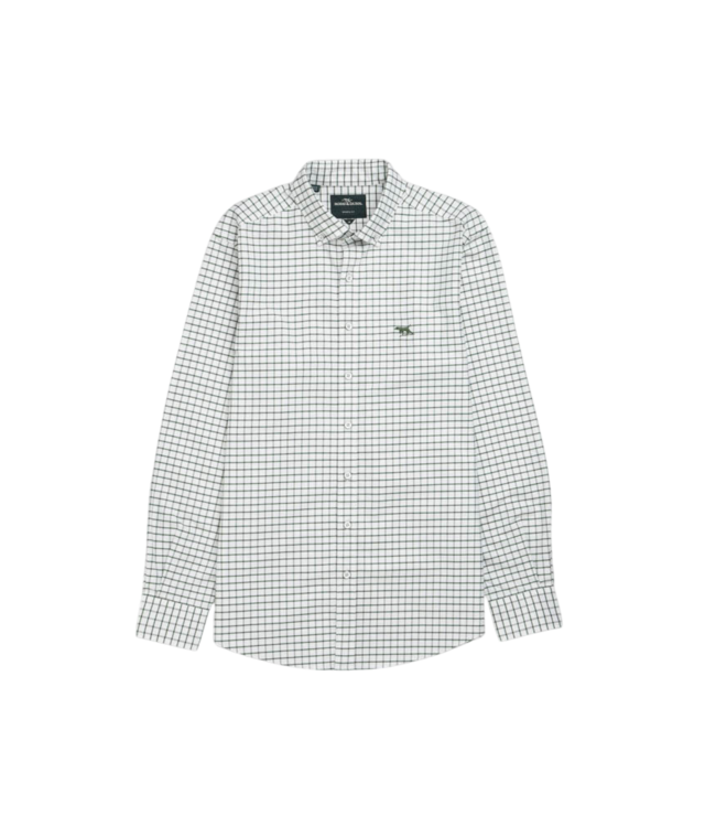 Oxford Valley Check Shirt - Olive