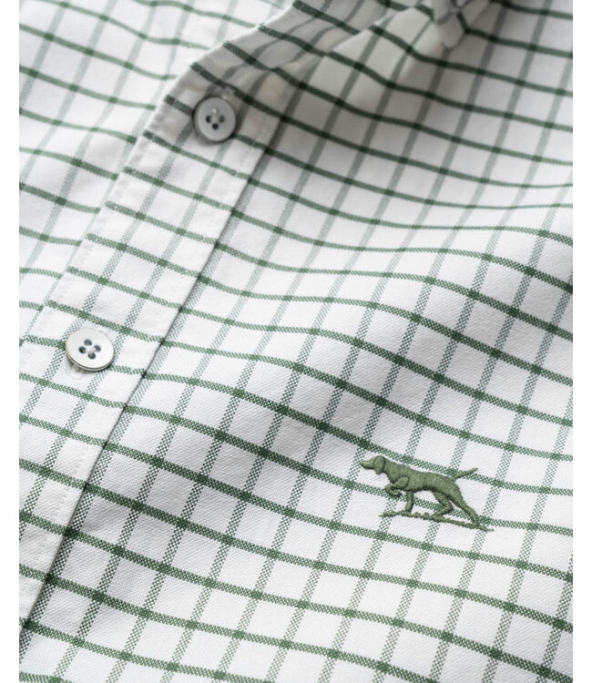 Oxford Valley Check Shirt - Olive