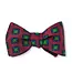 R. Hanauer Burgundy Amanda Medallions Bow Tie