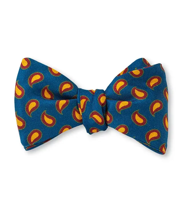 Blue Madder Amanda Pine Bow Tie