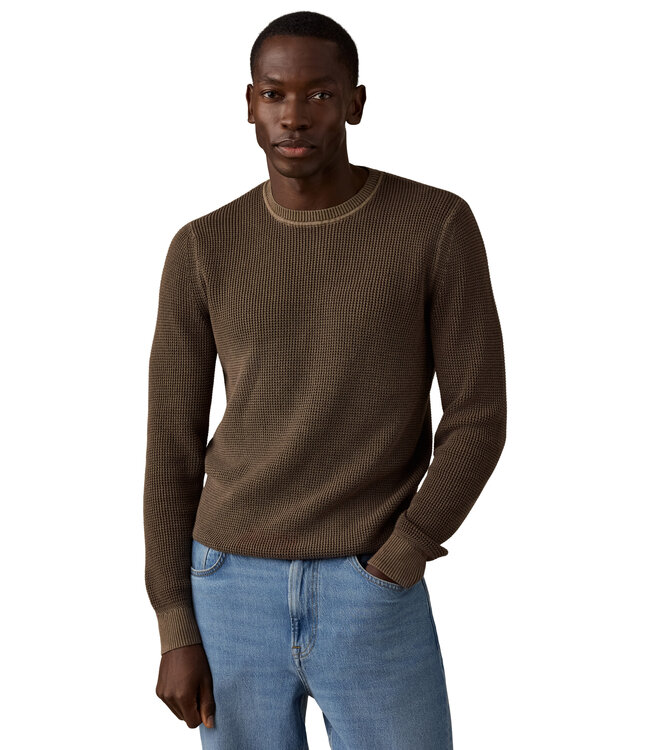 Sunwashed Crewneck Sweater - Timber